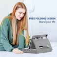 thumbnail image 3 of Soporte de almohada para tableta KDD plegable para iPad, para regazo, cama y escritorio, 3 of 8