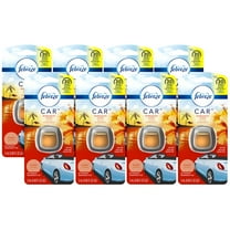 Purity Febreze Car Air Freshener, Hawaiian Aloha, 2 ml / 0.06 oz-Pack of 8