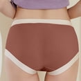 thumbnail image 4 of Taqqpue Maternity Underwear Seamless, Low Rise Pregnancy Panties Postpartum Maternity Underwear Under Bump Bikini M-4XL, 4 of 7