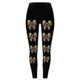 thumbnail image 4 of Babcutegg Womens Carnival Yoga Pants Tight Fitting Gym Pants Graphic Pattern Straight Leg Quick Dry Womens Sport Clothes Black Size S, 4 of 5