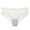 White, variant on PMVFHDE Women Seamless Ribbed Workout Thong Underwear Elastic Exercise Breathable Solid Color Comfort Soft T Back Panties Womens Underwear Yellow,XL