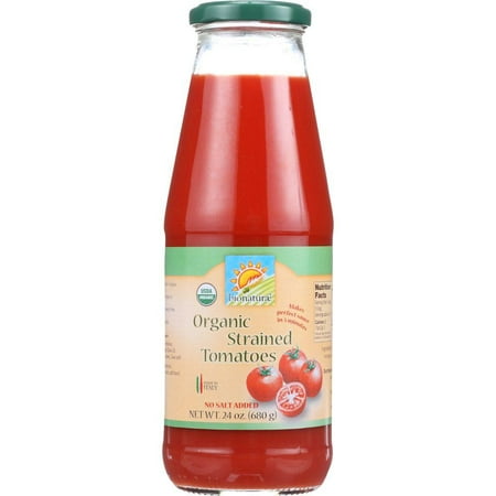 - Bionaturae Strained Organic Strained Tomatoes, 24 Oz (Pack Of 6)