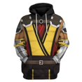 thumbnail image 3 of Sudadera con capucha con estampado 3D de Mortal Kombat Mk para hombre y mujer, ropa con capucha y estampado de Raiden XI, estilo Harajuku, moda Y2K, 3 of 5