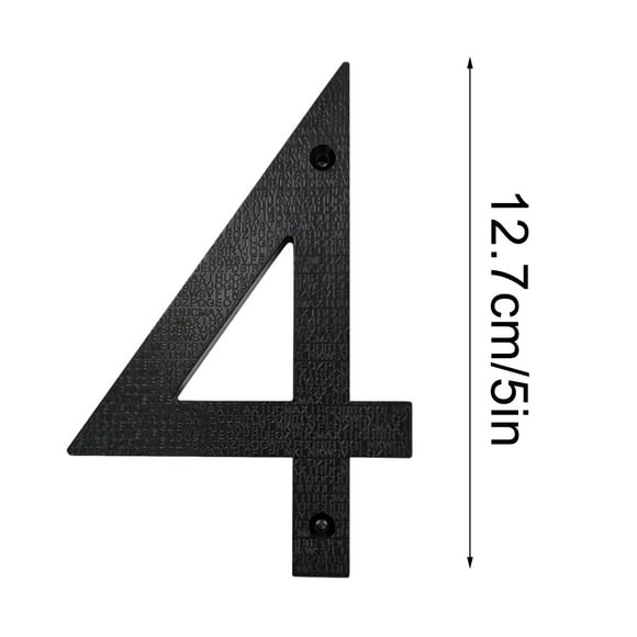 Address Numbers for Houses,House Numbers for Outside Modern 5 Inch Modern Metal House Numbers Door Number House Address Letters and Numbers for Outside Signs House Numbers for Outside