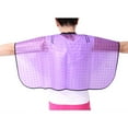 Axio Purple Short Style Hairdressing Cape Hair Dye Shawl Reusable