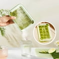 thumbnail image 5 of Flexible Ice Cube Tray with Lid | Soft Rubber Material | Easy Release & Hygienic Design | Durable Non-stick TPE | Versatile for Freezers & Microwaves | 16.5x11.5x4.5cm | 1 PCS, 5 of 6
