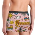 thumbnail image 5 of Kll Retro 70s Hippie Men'S Cotton Boxer Briefs Underwear-X-Large, 5 of 9