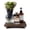Brown, variant on Wood Tray Pedestal Stand Farmhouse Bathroom Decor Decorative Wooden Riser Kitchen Soap Dish Holder for Vanity, Counter, Sink