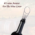 thumbnail image 4 of Aireador de vino con boquilla vertedora, aireador de aire de vino tinto y boquilla decantadora, aireación instantánea portátil de vino, adecuado para la mayoría de los vinos, 4 of 5