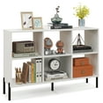 thumbnail image 1 of Costway 6 Cube Storage Shelf Organizer Bedroom Bookcase Square Cubby Cabinet  White, 1 of 10