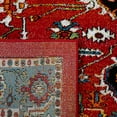 thumbnail image 6 of SAFAVIEH Vintage Hamadan Maegan Oriental Area Rug, Red/Blue, 6'7" x 6'7" Round, 6 of 8