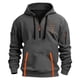 thumbnail image 2 of Sudadera con capucha para hombre, sudadera con capucha de manga larga estampada, sudadera con capucha de bolsillo, ropa de trabajo, sudadera con capucha para hombre, blusa de poliéster, 2 of 4