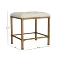 thumbnail image 6 of Hillsdale Katherine Backless Vanity Stool, Golden Bronze, 6 of 6