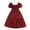 Red1, variant on Jgppe Little Girls Cotton Dress Summer Flowy Short Sleeve Pleated Cute Midi Dress Party Dress 8-12 Years