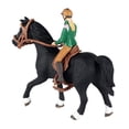 thumbnail image 1 of 2x de Plástico para Personas Modelo Mini de Coleccionable CUTICAT juguetes de caballos para niños, 1 of 5