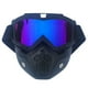 thumbnail image 3 of Gafas de nieve para casco de motocicleta, a prueba de viento, lentes antivaho, diseño ligero, estilo deportivo, para deportes de nieve, conducción al aire libre, visión clara, gafas de, 3 of 5
