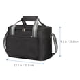 thumbnail image 2 of BESTYASH Bolsa De Almuerzo Reutilizable Impermeable En Color Negro Para Almacenamiento Y Uso Diario, 2 of 8