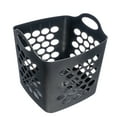 thumbnail image 5 of Mainstays Flexible Plastic Laundry Basket, Rich Black, 6 Pack, 5 of 7