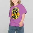 thumbnail image 2 of Cobra Kai T-Shirt for Boys Girls, Kids Novelty Crew Neck Tops, Lightweight Short Sleeve Tee, XS-XL, 2 of 9