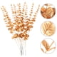 thumbnail image 4 of GOOHOCHY 10pcs tallos de eucalipto artificial deja ramas de eucalipto de toque real para la fiesta de bodas, 4 of 7