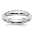 thumbnail image 3 of 925 Sterling Silver 4mm Comfort Fit Band Ring Size 12, 3 of 6