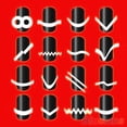 thumbnail image 2 of HEVIRGO 48Pcs/Sheet DIY 18 Style French Manicure Nail Art Tips Tape Sticker Guide Stencil, 2 of 10