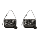 thumbnail image 1 of Bolso Hombro para Mujer Pajarita Hobo Cuero Pu (), 1 of 8
