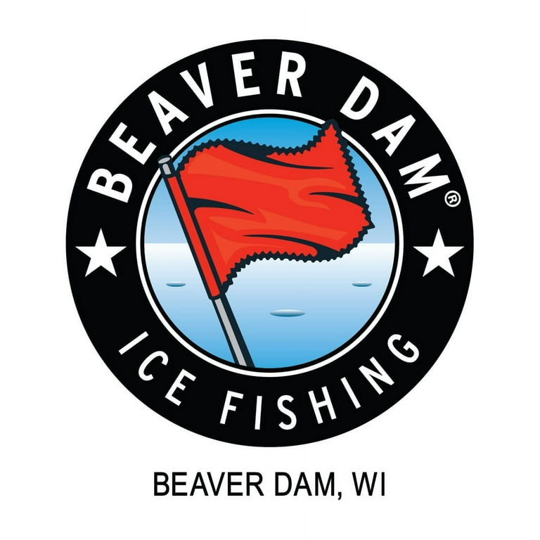 Beaver Dam Ice Fishing Line, Low Stretch, Great Knot Strength, 125 yd in  Black