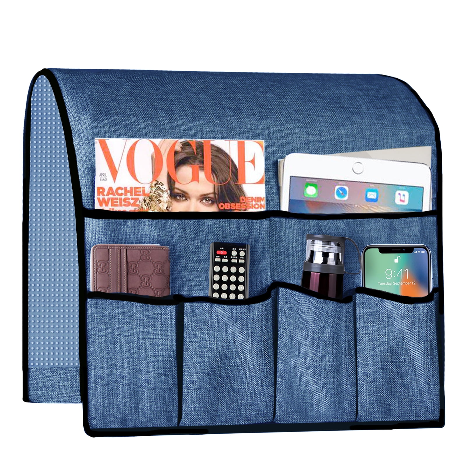Couch Storage Organizer, Armrest Armchair Caddy, Caddies for Recliners