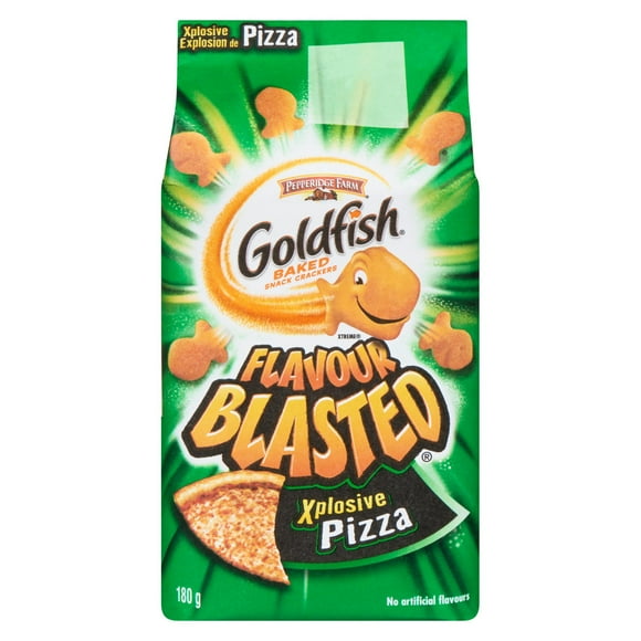 Goldfish® Flavour Blasted® Xplosive Pizza Flavoured Crackers (180g Bag), 180 g