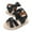 Black, variant on kakina CMSX Baby Boys Girls Sandals Rubber Sole Shoes,Casual Breathable Cute Bow Outdoor Soft Soled Walker Toddler Girls Boys Summer Shoes 6(13)
