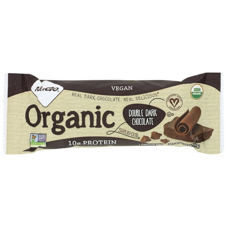 Nugo Nutrition Bar - Organic Double Dark Chocolate , 1.76 Oz