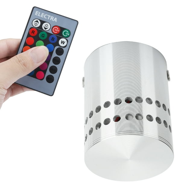 Lámpara de techo LED regulable en espiral RGB 3 W BuyWeek WRGB