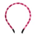 thumbnail image 3 of Unique Bargains 1 Pc Headband Knitting Yarn Hair Accessories for Women Rose Pink, 3 of 5