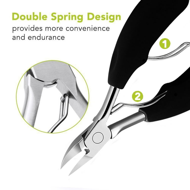 SHZG Ultra Large Toenail Clippers Ingrown Toenail Tools, Wide Jaw Opening  Sharp Angled Nail Clippers for Thick Nails, Easy Reach Your Toenails