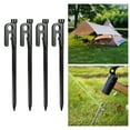 thumbnail image 4 of koolsoo Tent Peg Ground Hexagon Pegs Essential Lightweight Length 4 Ultralight More Tent 20cm black, 4 of 9