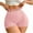 Pink, variant on purcolt Boyshorts for Women, High Waisted Covered Waistband Seamless Gym Active Workout Yoga Biker Shorts