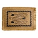 thumbnail image 1 of Zhuge Manteles individuales de yute, manteles para mesa de comedor, protectores de superficies, manteles antideslizantes y lavables(juego de 4, tamaño 17,7 x 11,8 pulgadas, A09), 1 of 5