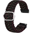thumbnail image 1 of ABDFHE-ANBEER Braided Nylon Solo Loop Watch Band,Stretchy Quick Release Replacement Watch Strap with Adjustable Buckle,Multiple Colors and Size for Choose, 1 of 4