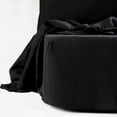 thumbnail image 3 of Ntbay 3-Piece Microfiber Toddler Sheet Set, Soft and Breathable Toddler Bedding Set, Include Crib Fitted Sheet Flat Sheet and Envelope Pillowcase, Black, 3 of 7