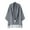 Gray, variant on Women's Shawl Wrap Poncho Cape Open Front Cardigan Shawls for Fall Winter Solid Color Cloak Wedding Dress with Sleeves Cloak Gray
