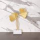 thumbnail image 3 of Adornos de Ginkgo Biloba, decoración de metal, accesorios de escultura moderna para decoración de mesa de salón, decoración de hogar y oficina (dorado) JAMW Sencillez, 3 of 4