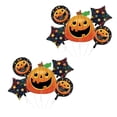 thumbnail image 3 of 10 globos de Halloween de papel de aluminio reutilizables, decoraciones creativas para fiestas, suministros para fiestas de Halloween para la pared de Estrella negra, 3 of 8
