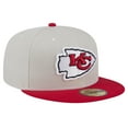 thumbnail image 3 of Men's New Era Kansas City Chiefs Stoney 59FIFTY Fitted Hat, 3 of 6