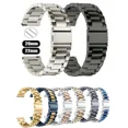 thumbnail image 2 of Correa de acero inoxidable para Samsung Galaxy Watch 7/FE/6/5 pro/4/Classic de 20 mm y 22 mm, correa de metal para Amazfit GTS-GTR-4-3-2e-mini, 2 of 5