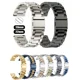 thumbnail image 2 of Correa de acero inoxidable para Samsung Galaxy Watch 7/FE/6/5 pro/4/Classic de 20 mm y 22 mm, correa de metal para Amazfit GTS-GTR-4-3-2e-mini, 2 of 5