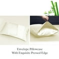 thumbnail image 6 of Lidoloka Luxury Bamboo Bed Sheets Set King 4 Pcs for Adult,Soft&Cool,16" Deep Pocket,Cream White, 6 of 7