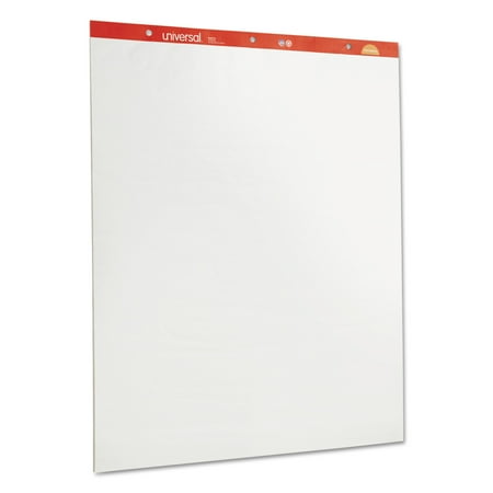 Universal Recycled Easel Pads, Faint Rule, 27" x 34", White, 50-Sheet 2 per Box