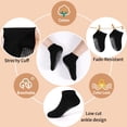 thumbnail image 3 of Toddler Socks, 12 Pairs Kids Breathable Athletic Ankle Socks for Boys Girls 1-7 Years, Low Cut Socks(03 White,5-7 Years), 3 of 7
