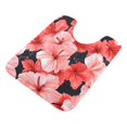 thumbnail image 3 of Ryvnso Tropical Flowers Bathroom Shaggy Rugs Toilet Mat Soft Contour Rug, 3 of 9